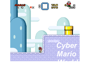 Cyber Mario World Demo 1 (SMW1 Hack) Cover